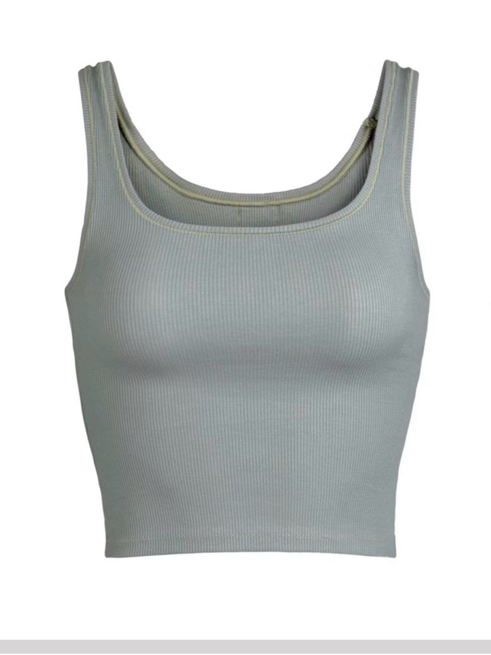 SKIMS Cotton Ribbed Tank Top in mineral
